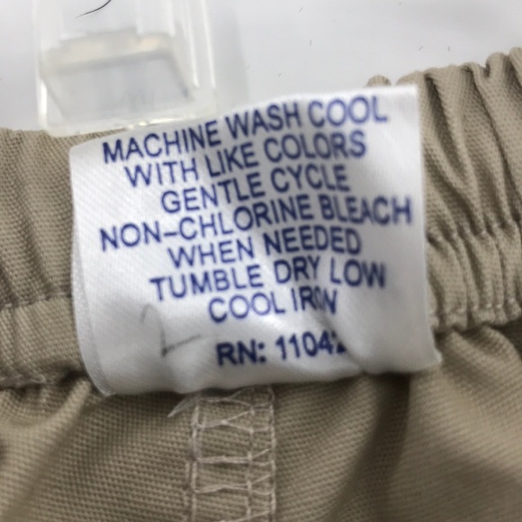 NEW Sm Tan Scrub Pants MedicalUniform Side Stripe - Picture 9 of 10